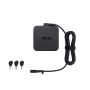 ASUS U65W-01 Adaptador universal mini multi-puntas Fuente de alimentación Interior/Exterior 65 W Negro