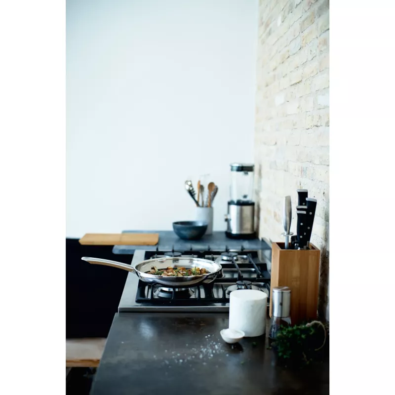 WMF 1756286411 Negro, Acero inoxidable Aluminio, Acero inoxidable