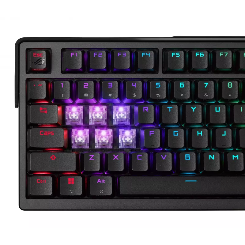 ASUS ROG Azoth Extreme Teclado Gaming USB + RF Wireless + Bluetooth QWERTZ Negro