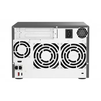 QNAP TVS-H674 NAS Torre Intel® Core™ i5 i5-12400 32 GB DDR4 0 TB QuTS hero Black