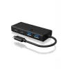 ICY BOX IB-HUB1426-CPD USB 3.2 Gen 1 (3.1 Gen 1) Type-C 5000 Mbit/s Negro