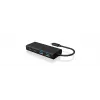 ICY BOX IB-HUB1426-CPD USB 3.2 Gen 1 (3.1 Gen 1) Type-C 5000 Mbit/s Negro