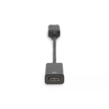 Cable DIGITUS DP - HDMI 20 cm negro DP - HDMI tipo A M/H HDMI 2.0