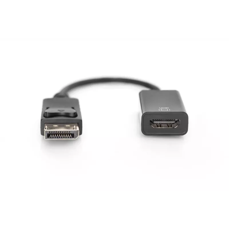 Cable DIGITUS DP - HDMI 20 cm negro DP - HDMI tipo A M/H HDMI 2.0
