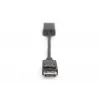 Cable DIGITUS DP - HDMI 20 cm negro DP - HDMI tipo A M/H HDMI 2.0