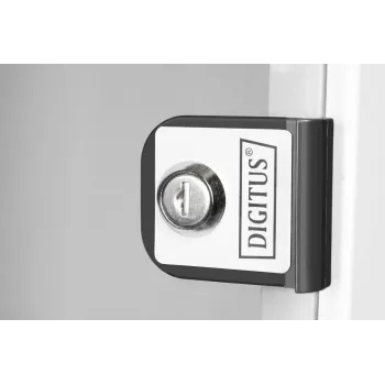 DIGITUS Armario de pared 10IN 12U - SOHO PRO 595 x 315 x 300 mm gris