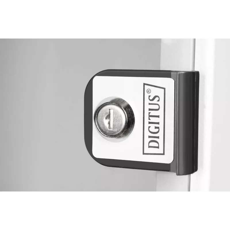 DIGITUS Armario de pared 10IN 12U - SOHO PRO 595 x 315 x 300 mm gris