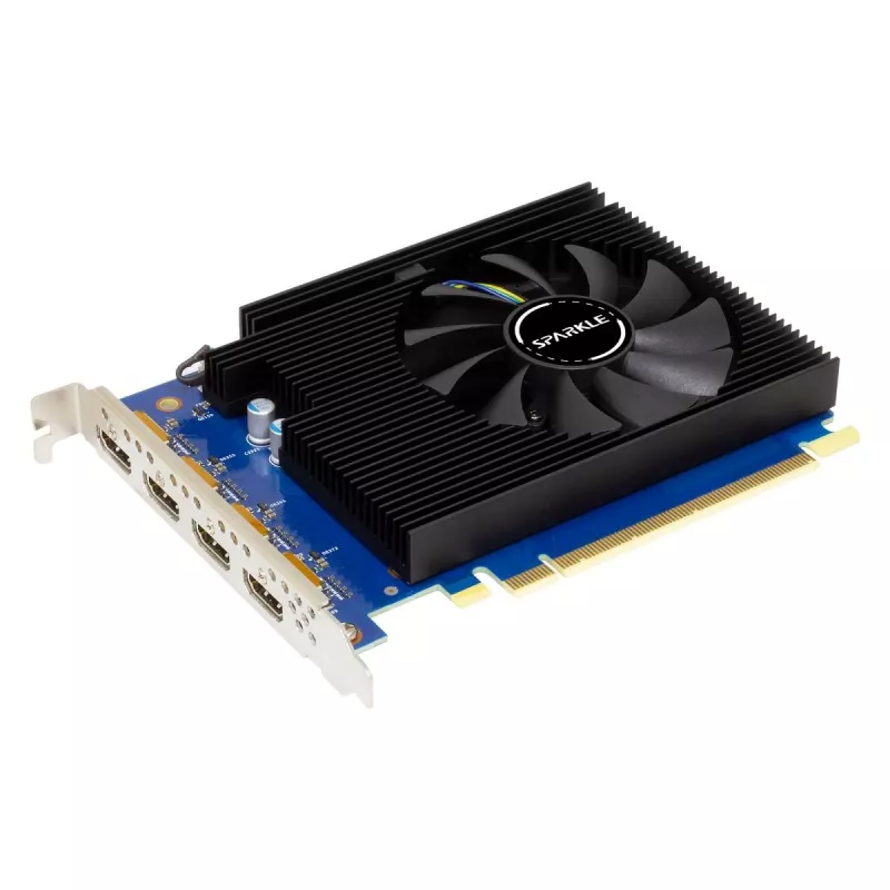 Tarjeta gráfica Sparkle Intel Arc A310 OMNI View — 4 GB GDDR6, 2000 MHz, PCIe 4.0 x8