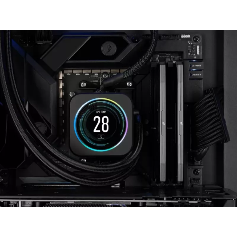 Memoria RAM CORSAIR 64 GB – DDR5 (2x32 GB) DRAM 6000 MT/s CL30 AMD EXPO e Intel XMP kit de memoria Vengeance