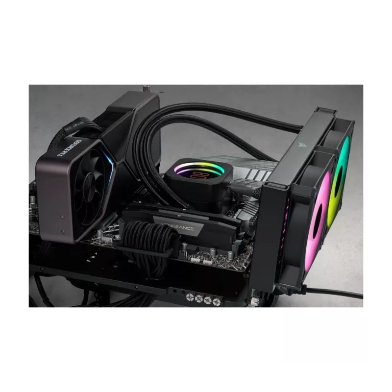Memoria RAM CORSAIR 64GB - DDR5 (2x32GB) DRAM 5600MT/s CL40 kit de memoria - negro Vengeance