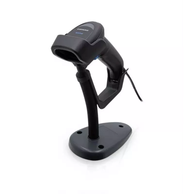 DATALOGIC Quickscan Lite 2500 kit lector 2D con cable espiral USB + soporte negro