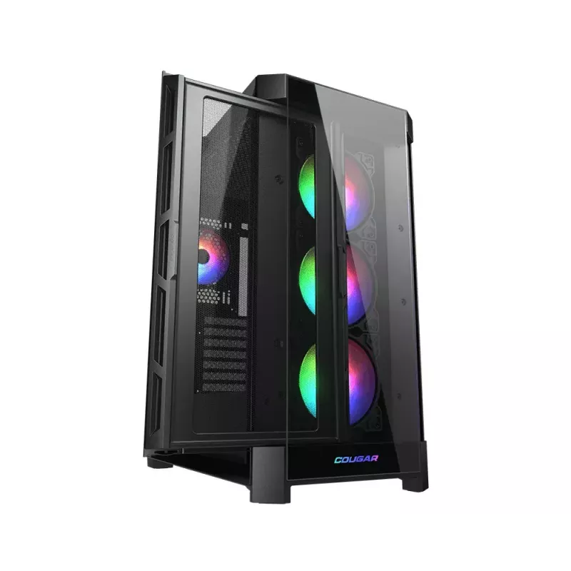 Caja de PC COUGAR Gaming CGR-5AD1B-RGB Midi Tower Negra