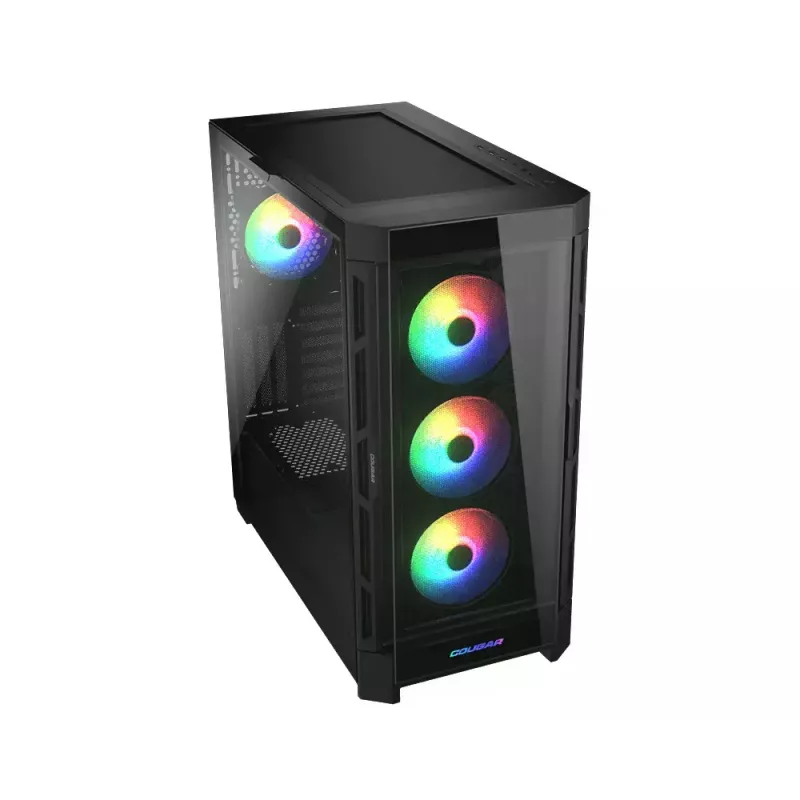 Caja de PC COUGAR Gaming CGR-5AD1B-RGB Midi Tower Negra