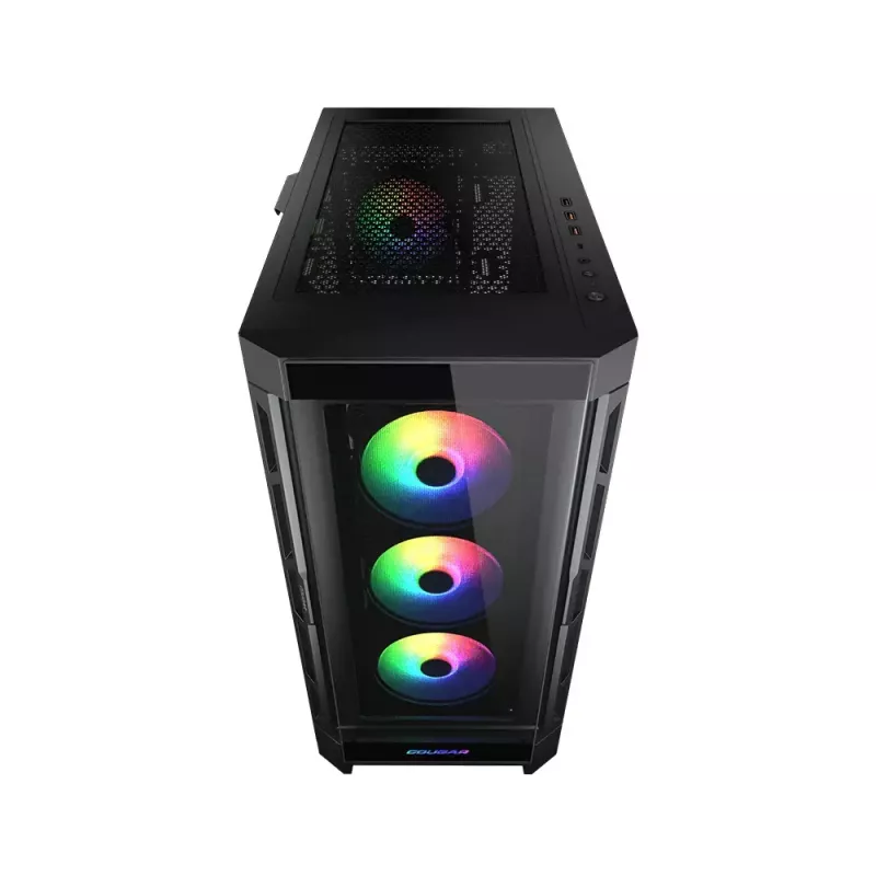 Caja de PC COUGAR Gaming CGR-5AD1B-RGB Midi Tower Negra