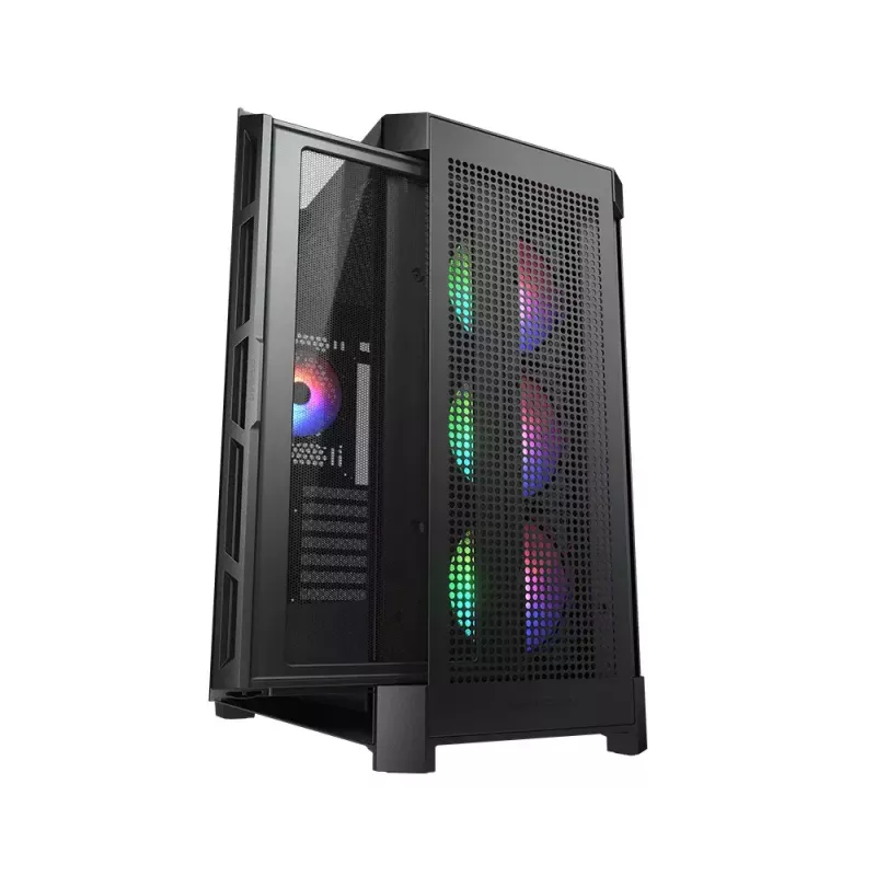 Caja de PC COUGAR Gaming CGR-5AD1B-RGB Midi Tower Negra