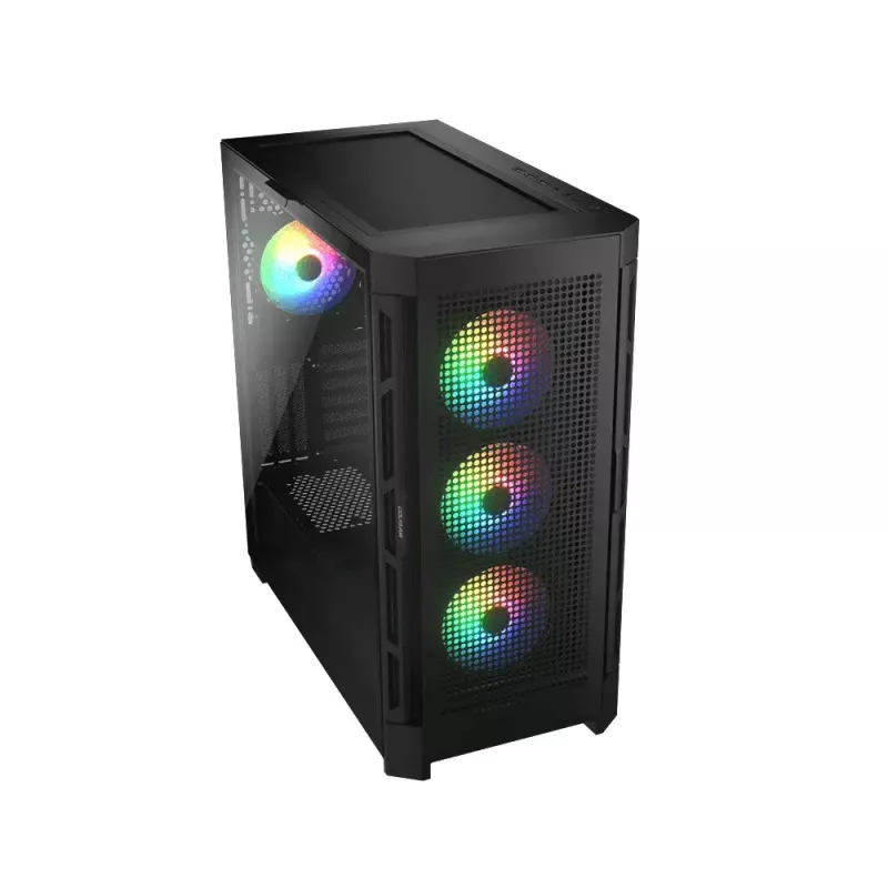 Caja de PC COUGAR Gaming CGR-5AD1B-RGB Midi Tower Negra