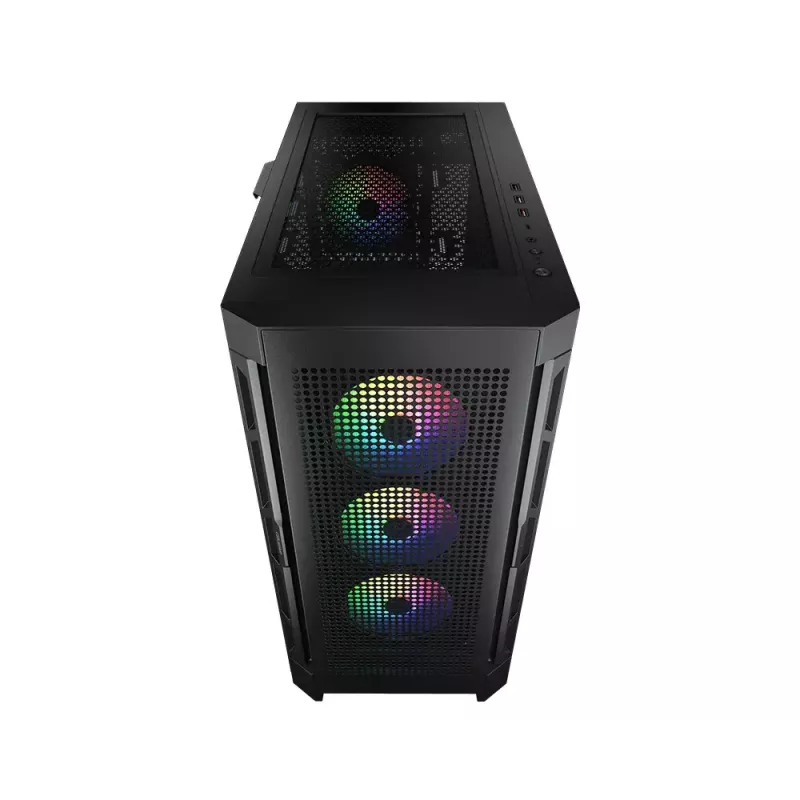 Caja de PC COUGAR Gaming CGR-5AD1B-RGB Midi Tower Negra