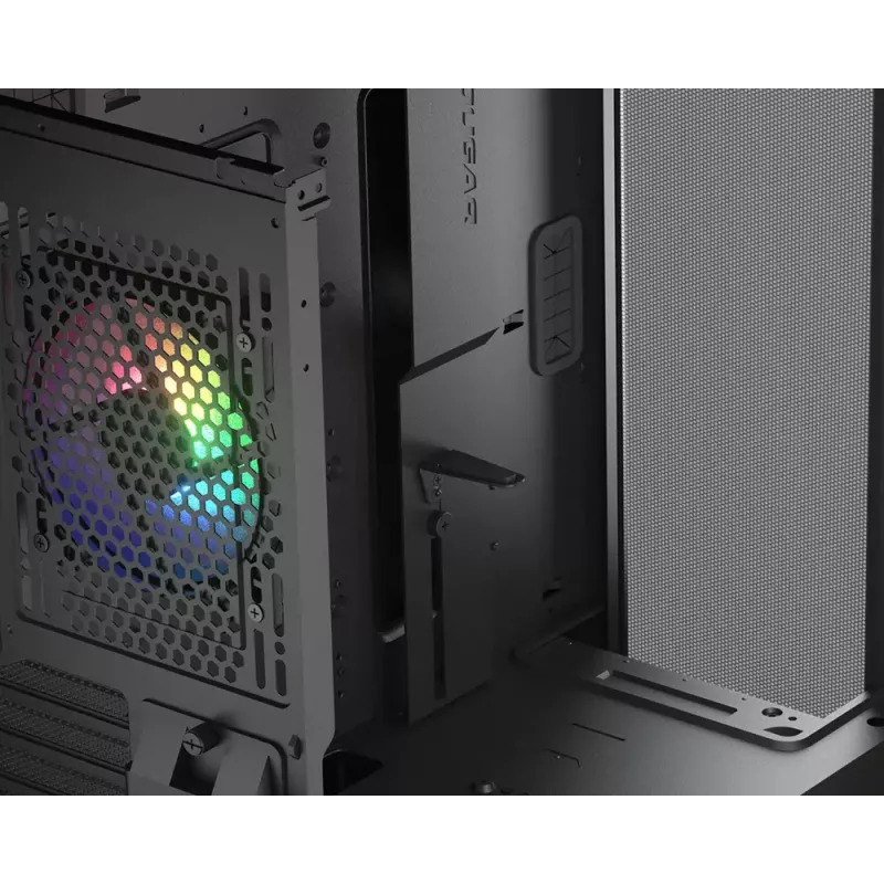 Caja de PC COUGAR Gaming CGR-5AD1B-RGB Midi Tower Negra