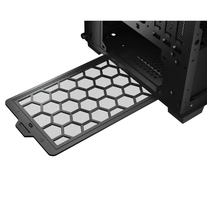 Caja de PC COUGAR Gaming CGR-5AD1B-RGB Midi Tower Negra