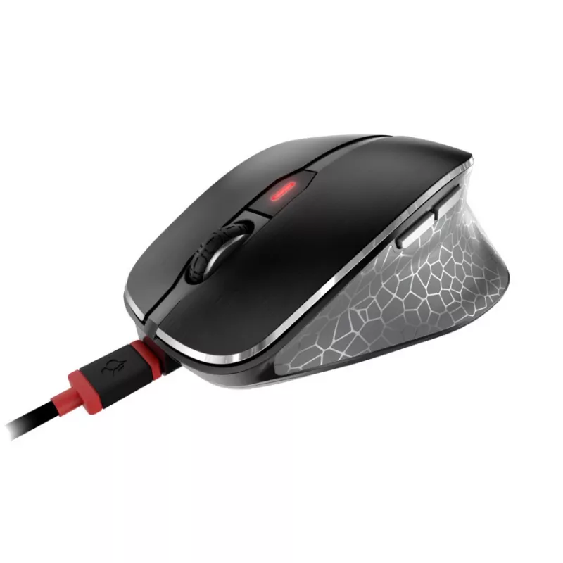 CHERRY MW 8C ERGO Ratón Diestro RF Wireless + Bluetooth Óptico 3000 DPI