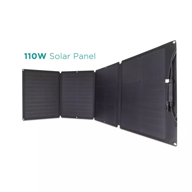 Panel solar EcoFlow EFSOLAR110N 110 W Silicio monocristalino