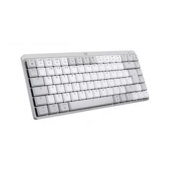 LOGITECH MX Mechanical Mini para Mac Teclado inalámbrico retroiluminado minimalista de alto rendimiento Gris claro - US Inte - Qwerty