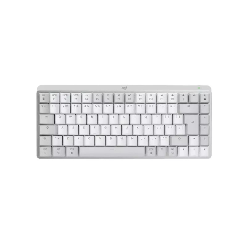 LOGITECH MX Mechanical Mini para Mac Teclado inalámbrico retroiluminado minimalista de alto rendimiento Gris claro - US Inte - Qwerty