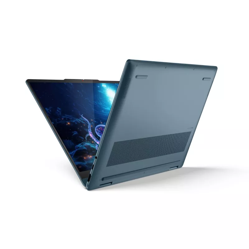 Lenovo Yoga 7 2-in-1 14AKP10 Copilot+ PC AMD Ryzen™ AI 5 340 Híbrido (2 en 1) 35,6 cm (14 inch) Táctil WUXGA 16 GB LPDDR5x-SDRAM 512 GB SSD Wi-Fi 7 (802.11be) Windows 11 Home Alemán Teal
