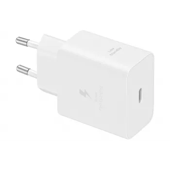 Cargador Samsung EP-T4511 Universal Blanco 45 W USB-C PD 3.0 Super Fast Charging 2.0 Interior