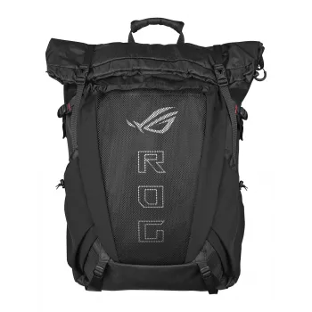Mochila gaming ASUS ROG Archer ErgoAir Mochila Negra EVA (Etileno-Vinilacetato), Lycra, Nylon