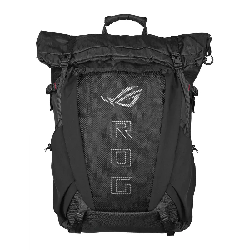 Mochila gaming ASUS ROG Archer ErgoAir Mochila Negra EVA (Etileno-Vinilacetato), Lycra, Nylon