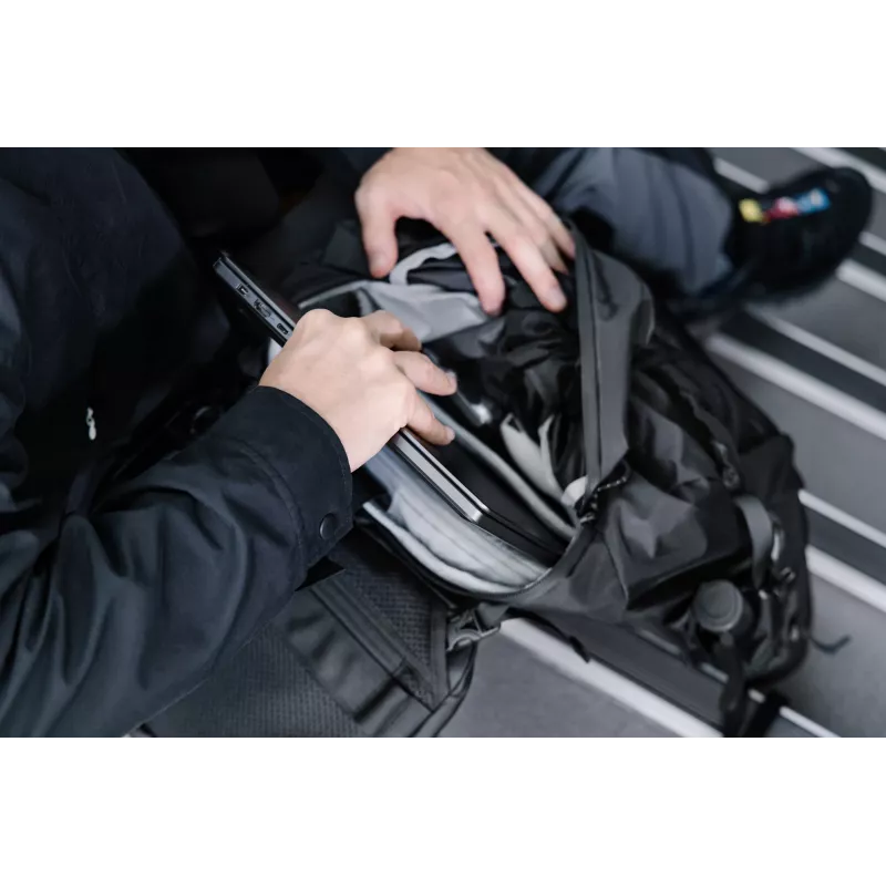 Mochila gaming ASUS ROG Archer ErgoAir Mochila Negra EVA (Etileno-Vinilacetato), Lycra, Nylon