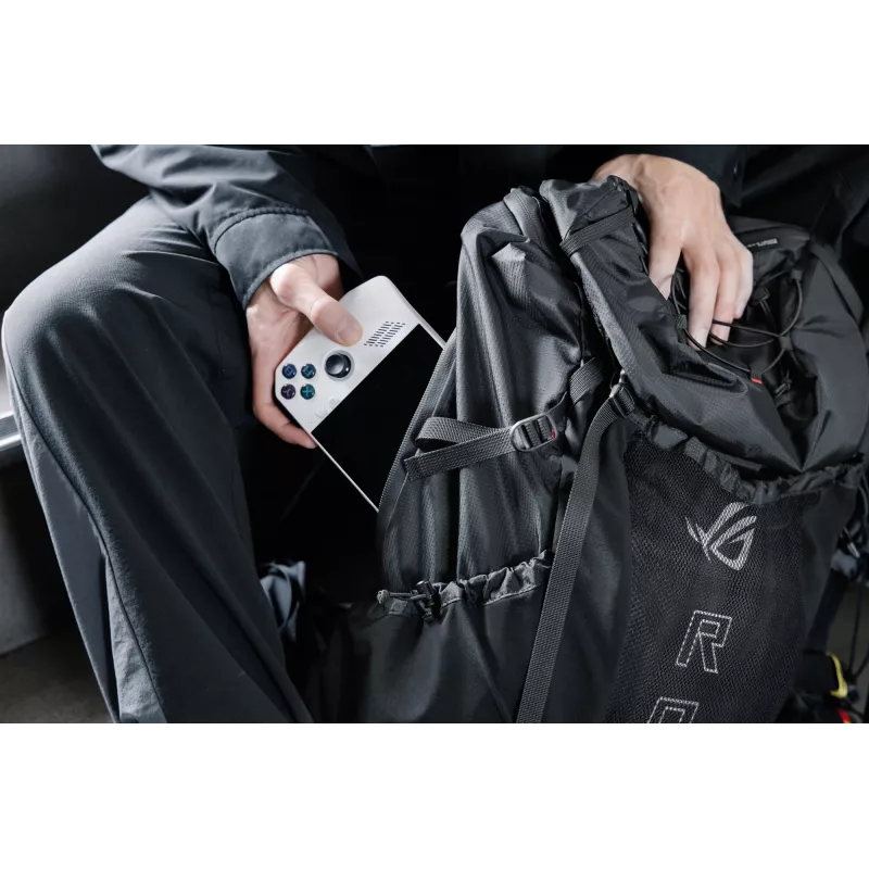 Mochila gaming ASUS ROG Archer ErgoAir Mochila Negra EVA (Etileno-Vinilacetato), Lycra, Nylon