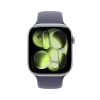 Smartwatch Apple Watch Series 11 GPS + Cellular 46 mm Caja de aluminio plateada con correa deportiva Purple Fog – S/M