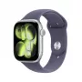 Smartwatch Apple Watch Series 11 GPS + Cellular 46 mm Caja de aluminio plateada con correa deportiva Purple Fog – S/M