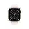 APPLE Watch Series 11 GPS + Cellular 42mm Caja de titanio dorado con correa deportiva Light Blush M/L