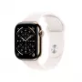 APPLE Watch Series 11 GPS + Cellular 42mm Caja de titanio dorado con correa deportiva Light Blush M/L