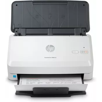 Escáner de alimentación HP Scanjet Pro 3000 s4 600 x 600 DPI A4 Negro, Blanco