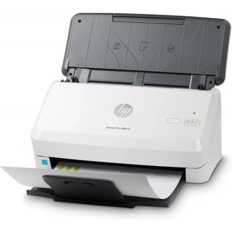 Escáner de alimentación HP Scanjet Pro 3000 s4 600 x 600 DPI A4 Negro, Blanco
