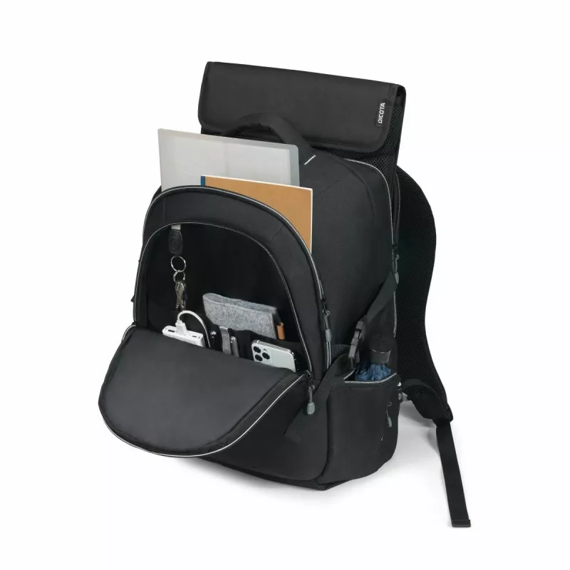 Mochila para portátil DICOTA Eco- 14-15.6in - Negra / 600d PET reciclado