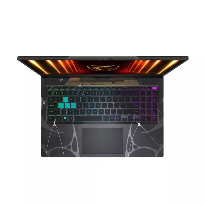 Portátil MSI Cyborg 15 B2RWEKG-067, Intel Core 7 240H, 39,6 cm (15,6 pulgadas) Full HD IPS 144 Hz, 16 GB DDR5-SDRAM, 512 GB SSD, NVIDIA GeForce RTX 5050, Windows 11 Home, negro