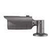 Cámara IP tipo bullet Hanwha QNO-7012R, 4 MP, para exterior, PoE, IR, IP66, IK10, gris