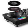 Hercules INPULSE T7 Negro Controlador DJ – 3,5 mm/6,35 mm auriculares, cable USB, 652×350×90 mm