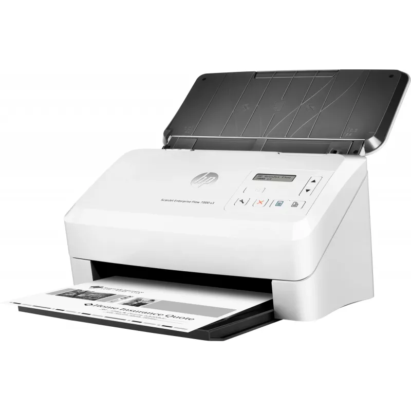 HP Scanjet Enterprise Flow 7000 s3 Escáner de alimentación por hojas 600 x 600 DPI A4 Blanco
