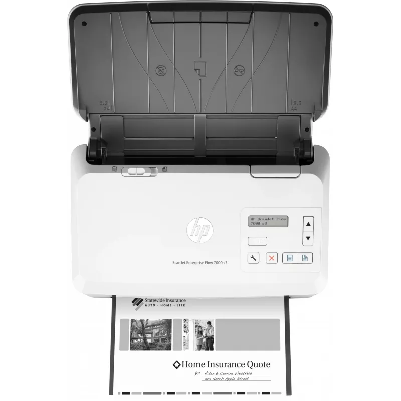 HP Scanjet Enterprise Flow 7000 s3 Escáner de alimentación por hojas 600 x 600 DPI A4 Blanco
