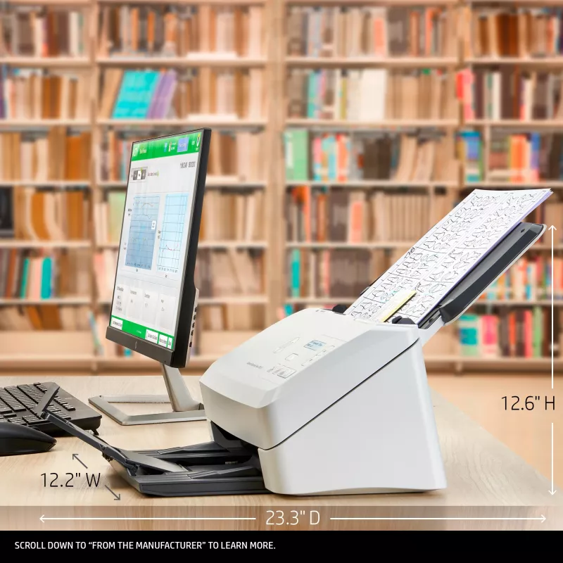 HP Scanjet Enterprise Flow 7000 s3 Escáner de alimentación por hojas 600 x 600 DPI A4 Blanco