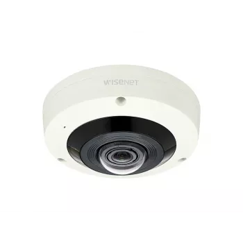 HANWHA Cámara domo – Xnf-8010rv – 6MP H.265 Ojo de pez IR