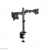 Neomounts NM-D135DBLACK Brazo para monitor 10-27 inch, abrazadera/pasacables, 8 kg, 25,4 cm (10 inch), 68,6 cm (27 inch), 100 x 100 mm, Negro