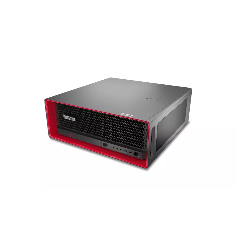 Lenovo ThinkStation P5 Intel Xeon W W3-2525 64 GB DDR5-SDRAM 1 TB SSD NVIDIA RTX 2000 Ada Windows 11 Pro for Workstations Torre Workstation negro, rojo
