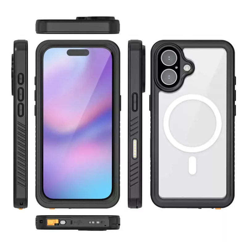 Funda 4smarts iPhone 17 16 cm (6,3 inch) Negra Transparente